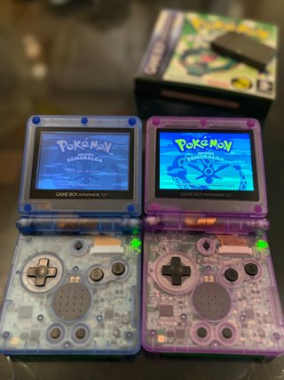 Nintendo Gameboy  advance sp edición Gengar IPS5