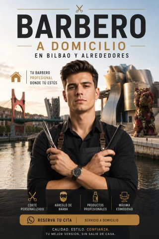 Barbero en Bilbao a Domicilio