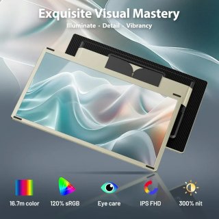 Monitor Extensor Triple pantalla 15.6"