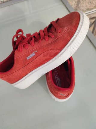 Zapatillas Puma Rojas