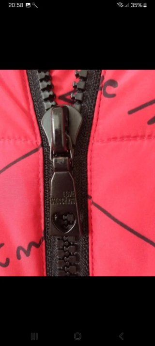 Cazadora LOVE MOSCHINO Roja Talla M