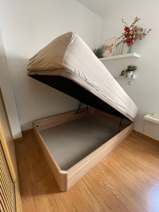 Canapé abatible 135cm + Colchón de regalo