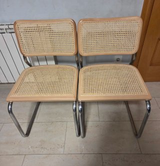 Silla Cesca Madera y Metal