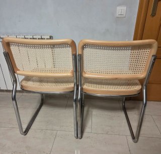 Silla Cesca Madera y Metal