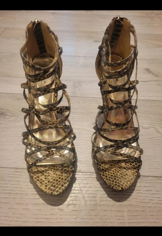 Sandalias gladiador tacón alto Anne Michelle