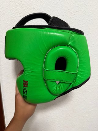 Casco Boxeo IMPACTO Negro/Verde