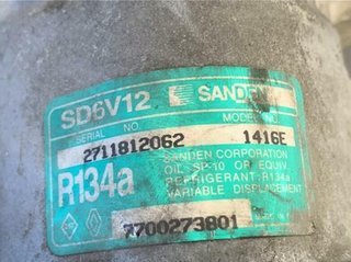 58126 compresor 7700273801 renault clio ii fase ii