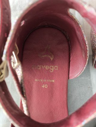 Bailarinas Navega barefoot fresa