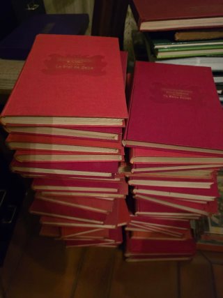 Lote de 180 libros novelas muy antiguas vintage
