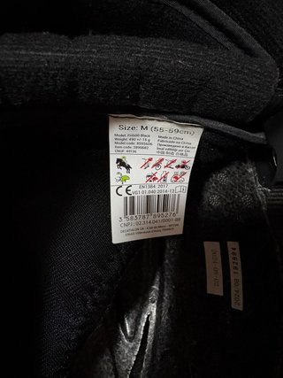Casco Equitación Infantil Fouganza Negro