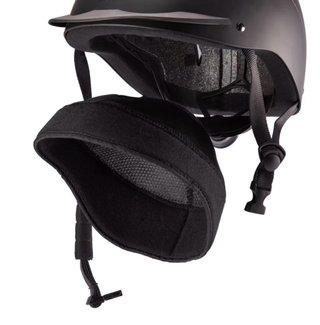 Casco Equitación Infantil Fouganza Negro