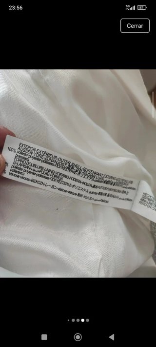Blazer blanca de Zara