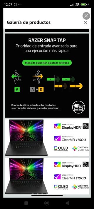 Razer Blade 16 (2024) Portátil Gaming
