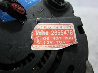 Daewoo 1383052 2655476 alternador kalos