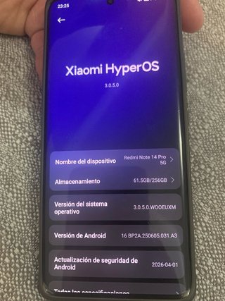 Cambio por iPhone, note 14 pro 5G y IPhone XS MAX