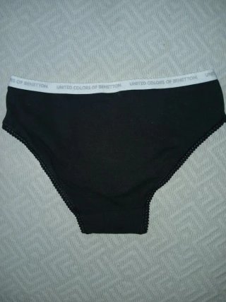 Cueca Senhora Benetton Preta