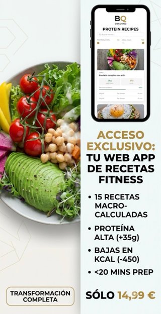 Acceso a App de Recetas Fitness: Macros y Proteína