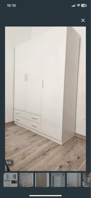 Oferta Armario Eco 4 Puertas 2 Cajones