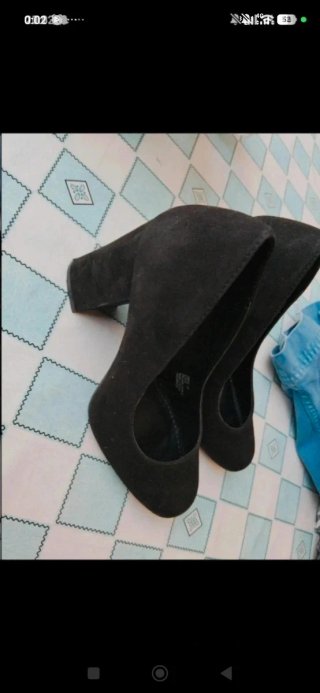 Tacones Atmosphere Negros Talla 36