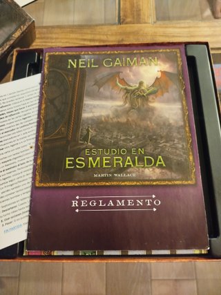 Estudio en Esmeralda - Neil Gaiman