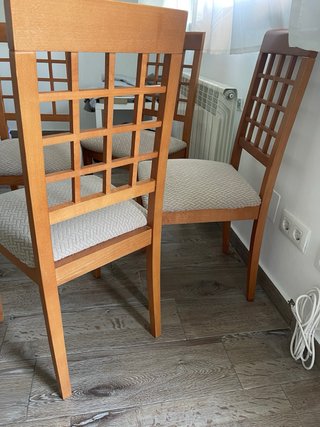 Juego de sillas