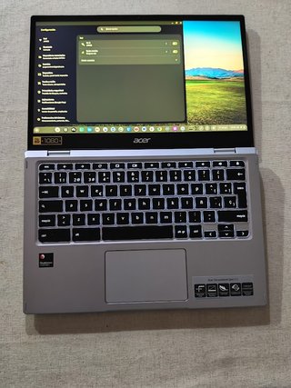 Acer Spin 513 Chromebook 360° Plata