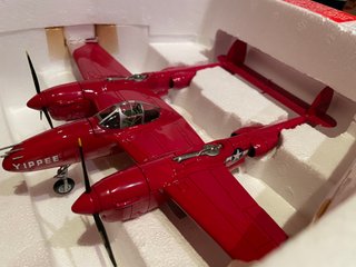 1:48 FRANKLIN MINT P-38 LIGHTNING  "YIPPEE¨