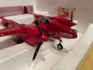 1:48 FRANKLIN MINT P-38 LIGHTNING  "YIPPEE¨
