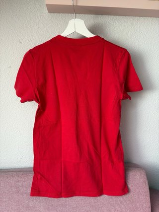 Camiseta Hollister Roja Talla S