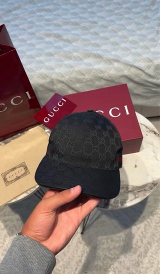 Gorras Gucci Negras 1:1