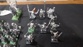 Warhammer Elfos Silvanos Metal Figuras