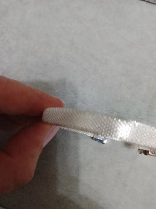 Pulsera Tous Oso Plata y Blanco