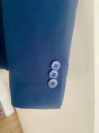 Blazer Zara Azul Marino Talla 46