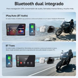 Pantalla CarPlay/Android Auto Inalámbrica