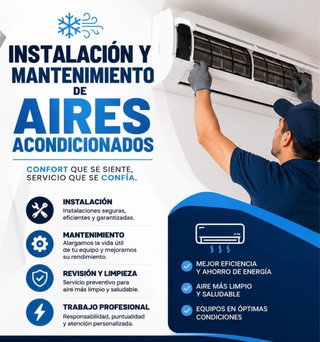 INSTALADOR DE AIRES ACONDICIONADOS