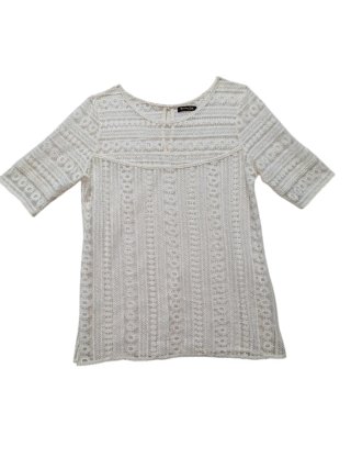 Blusa Massimo Dutti encaje M