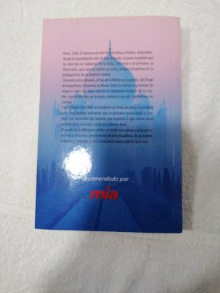 Libro "El sueño de la Maharaní" E. Vázquez de Gey