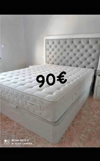 Cama + Colchón LIQUIDACIÓN!!