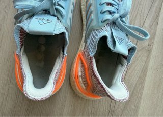 Adidas Ultra Boost Mujer Azul Naranja