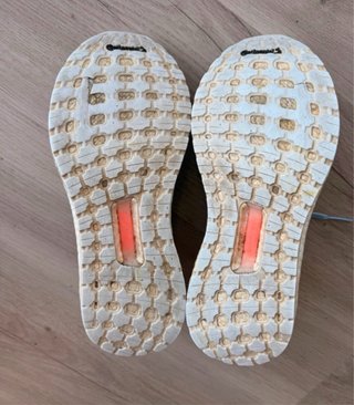 Adidas Ultra Boost Mujer Azul Naranja