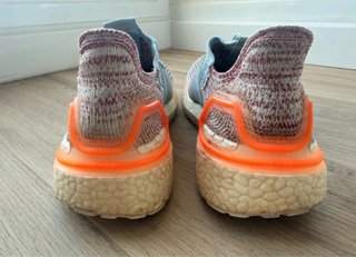 Adidas Ultra Boost Mujer Azul Naranja