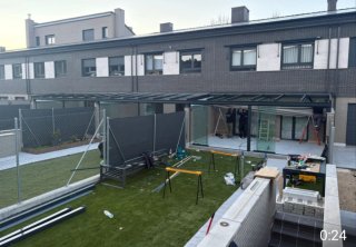 Pérgola Bioclimática,Cortinas de Cristal y Techos