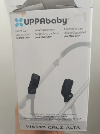 Adaptadores Silla Uppababy cruz y vista.