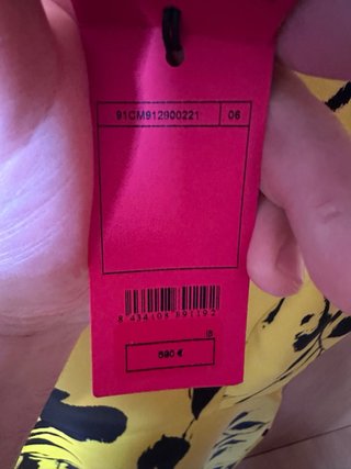 Vestido Carolina Herrera floral amarillo