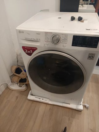 Lavadora Secadora LG 8/5kg Steam