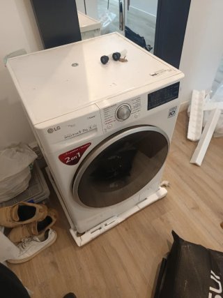 Lavadora Secadora LG 8/5kg Steam