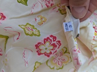 Vestito bambina fantasia floreale