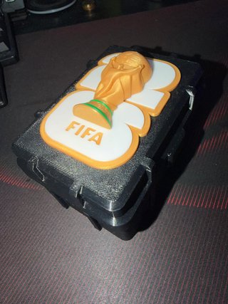 Caja para almacenar cromos del Mundial 2026