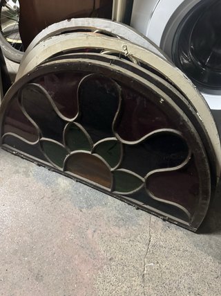 Vidrieras de medio punto