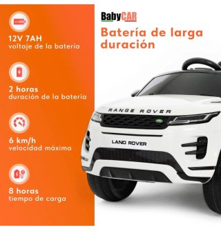 Coche Eléctrico Range Rover para Niños